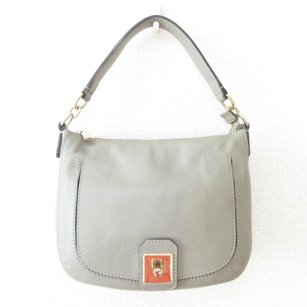 Furla JO Leather Handbag Grey